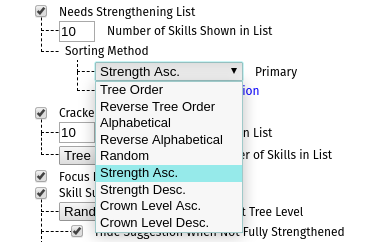 Sorting Method Dropdown 1